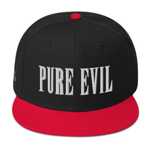 Load image into Gallery viewer, PURE EVIL Snapback
