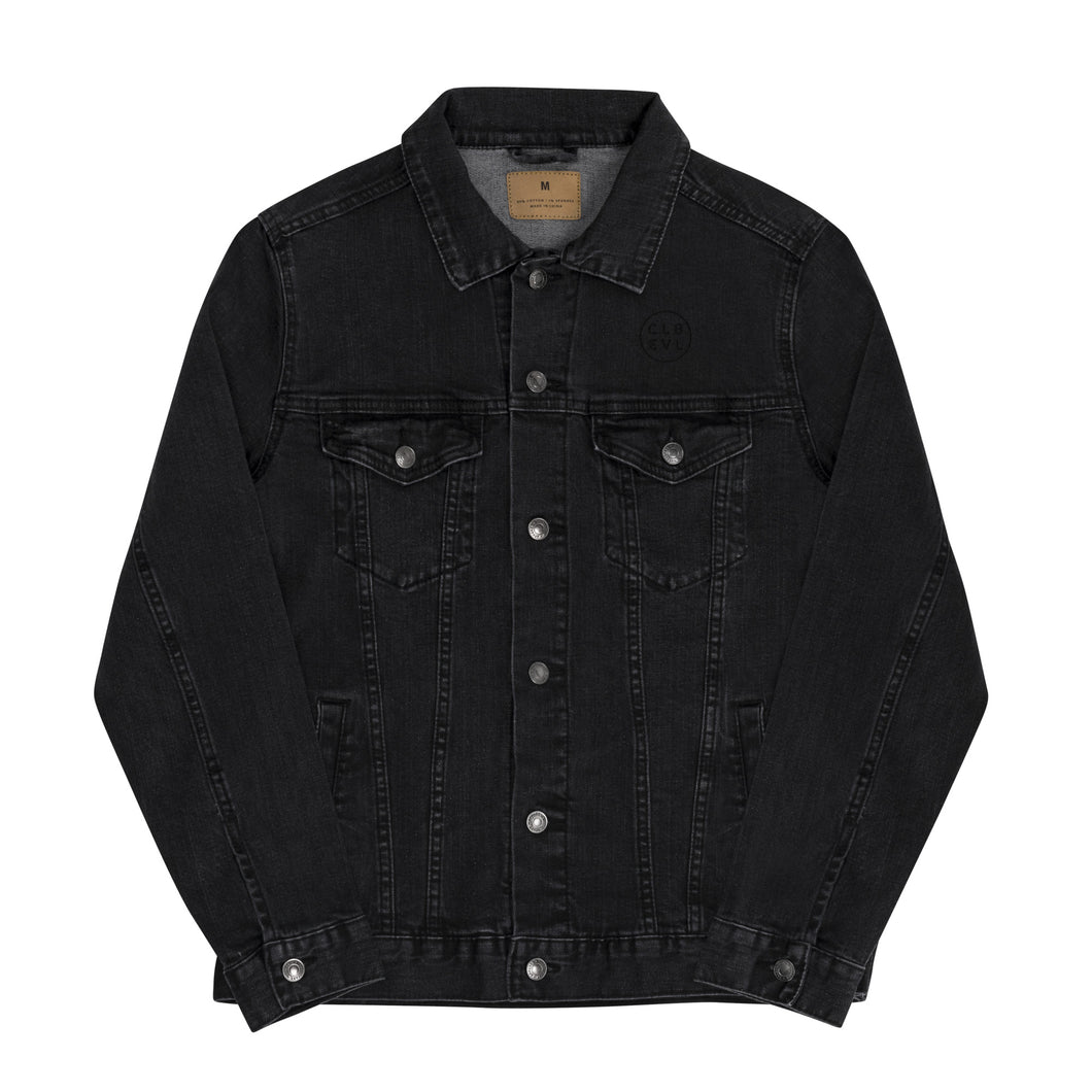 All-Black Denim Jacket